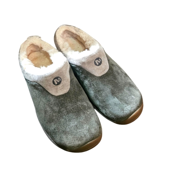 Merrell Encore Women's‎ Suede Slip-On Mules. Size 6.5 - Picture 1 of 15